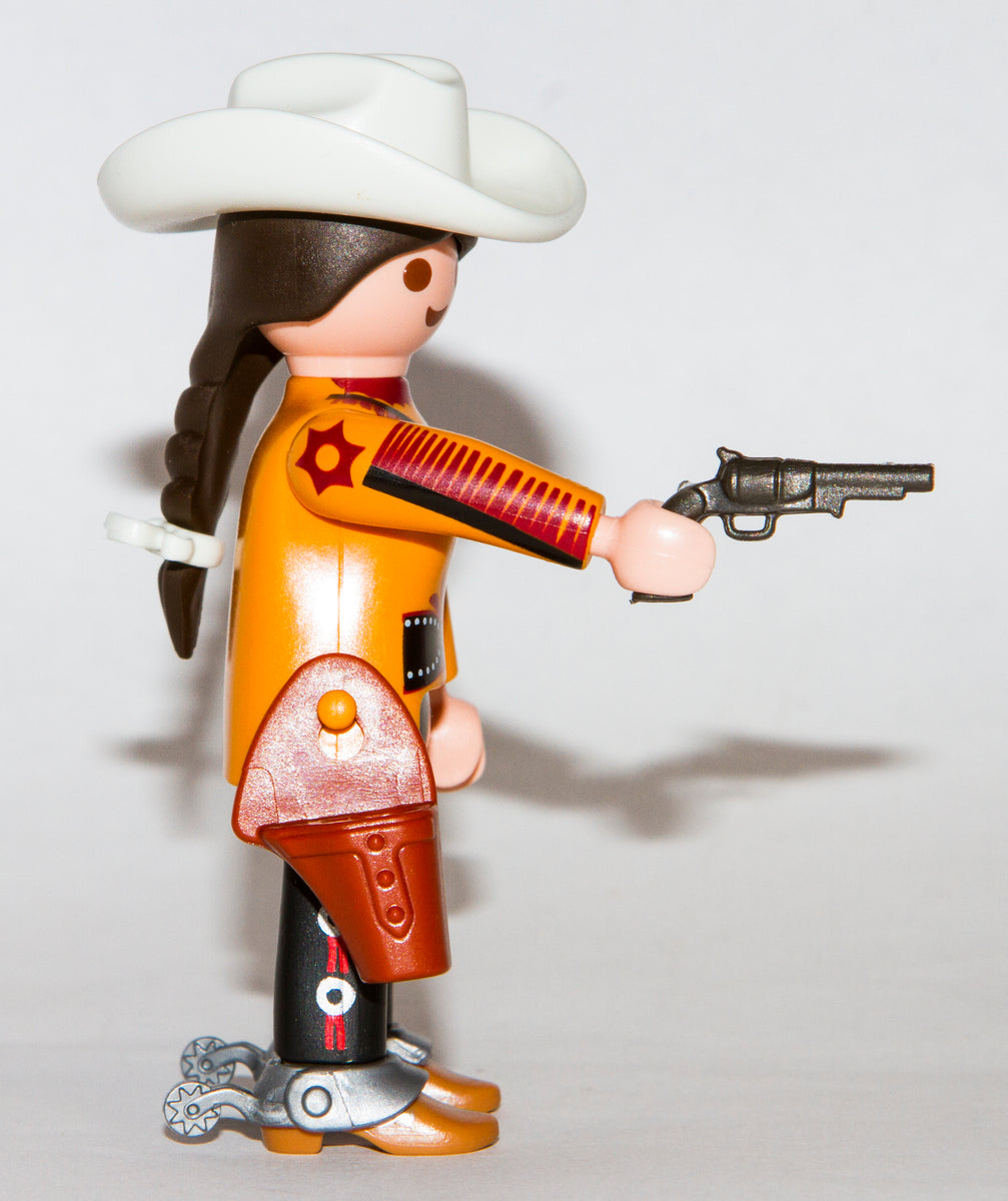 playmobil add-on series - 2 cowboys and cowgirl 