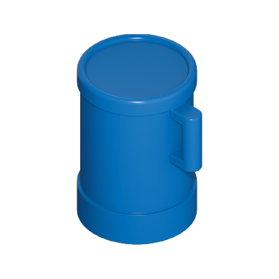 PLAYMOBIL 30 02 5054 blue cylindrical Drum 70707