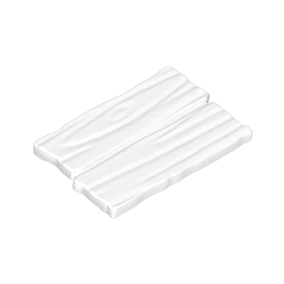 Playmobil 30 06 9342 White wooden Boards, pair, attached by edge 9276