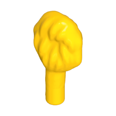 PLAYMOBIL 30 07 3120 Yellow Pompom for hat OR Feather, fluffy, small