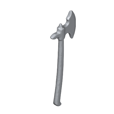 Playmobil 30 09 0930 grey silver Axe, large, long handle