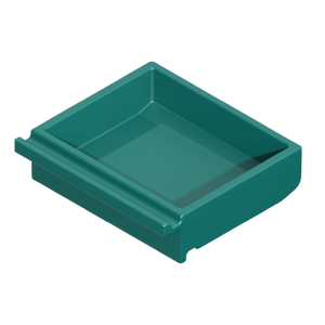 Playmobil 30 24 3670 dark turquoise shallow drawer 4412, 70197, 7457