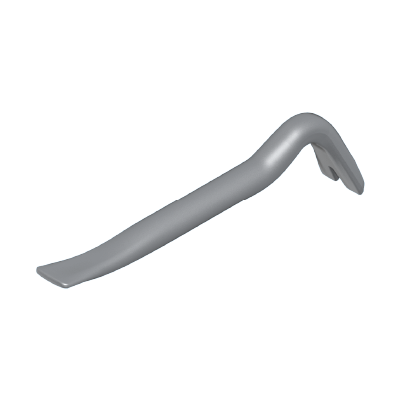 Playmobil 30 29 0110 Grey Wrecking bar/crowbar