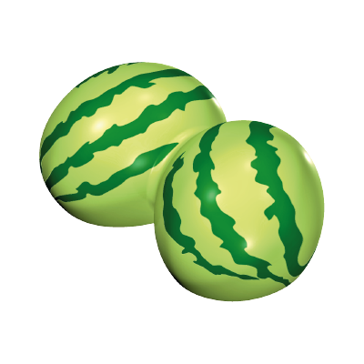 PLAYMOBIL 30 62 7417 pair of Watermelons 70535, 70707