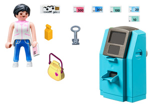 Playmobil 70439 Tourists with ATM