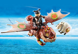 Playmobil 70729 Dragon Racing: Fishlegs and Meatlug Dreamworks Dragons