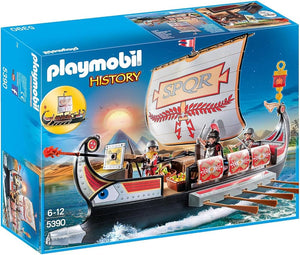 Playmobil History 5390 Roman SPQR Warriors' Ship BOXED NEW