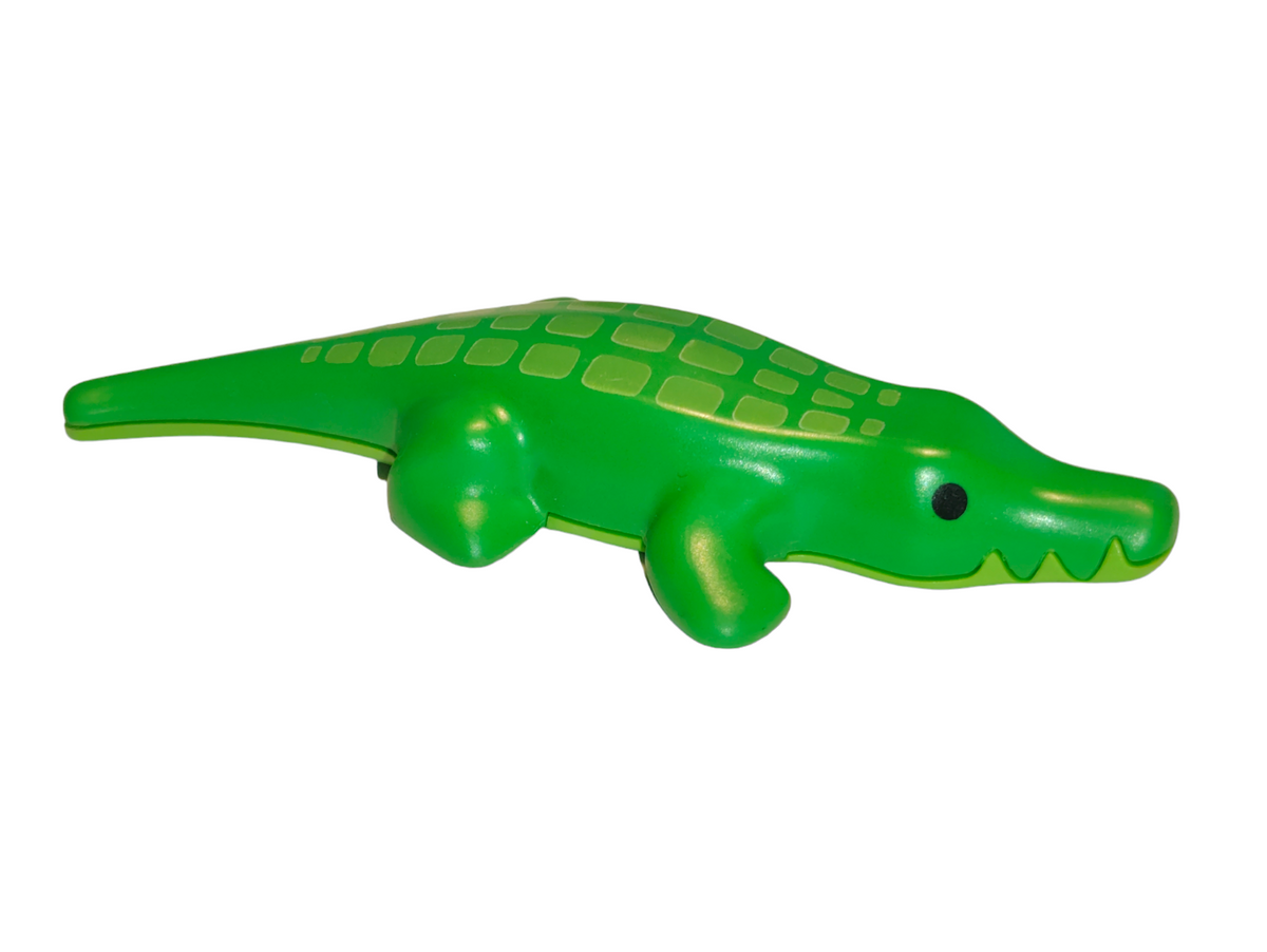 Playmobil 60 65 4730 Green Alligator Crocodile 123 1.2.3 5047, 6744 ...