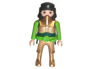 Playmobil 30 00 4153 Eagle Tournament Knight, green suit, gold armour 5355