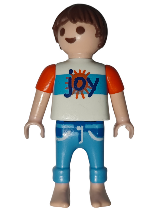 Playmobil Child boy, JOY shirt, barefoot