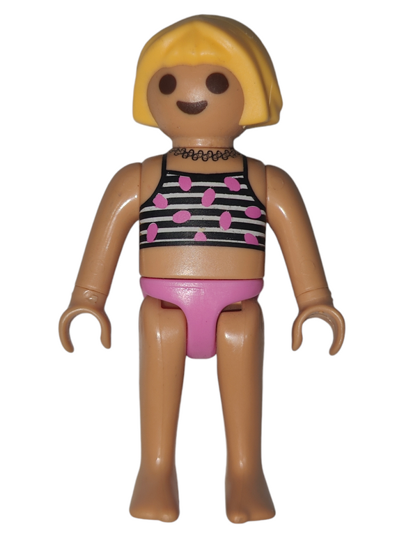 Playmobil Child girl, Pink Swimsuit