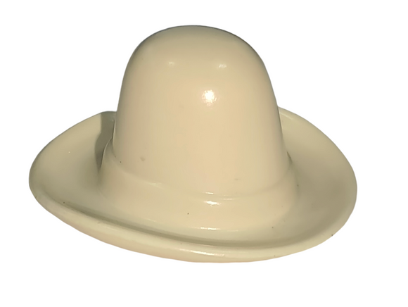 Playmobil 30 08 4660 Ivory White Hat, very wide brim, round crown