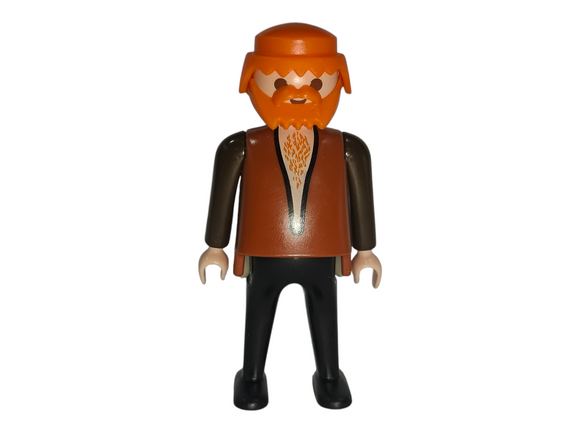 Playmobil 3890 Redhead Baron with big belly and hairy chest