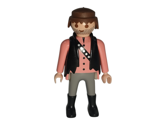 Playmobil 30 00 5520 Ex-confederate guy in Pink shirt 3802 Mclarens Goldmine