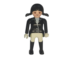 Playmobil 30 14 0900 Woman horse rider, black coat 3855