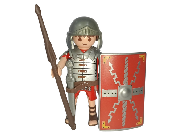 Playmobil 30 00 2682 Roman Legionary including 30 20 4560 Sword, 30 26 5820 Spear, 30 63 1932 Shield