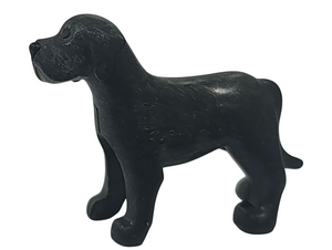 Playmobil 30 23 7622 dark grey Dog, young (puppy), floppy ears