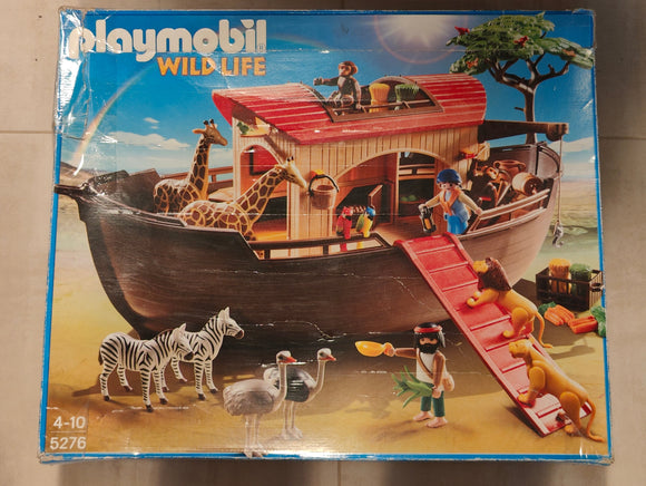 Playmobil 5276 Noah's Ark, Chimpanzee, Bird, Ostrich, Giraffe, Zebra, Lion