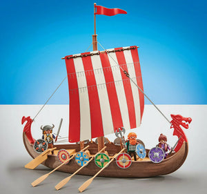 Playmobil 9891 Viking Ship Nordic with Viking Figures New in Sealed Bag