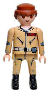 PLaymobil 30 00 0074 Ghostbuster Stantz in beige uniform 9219