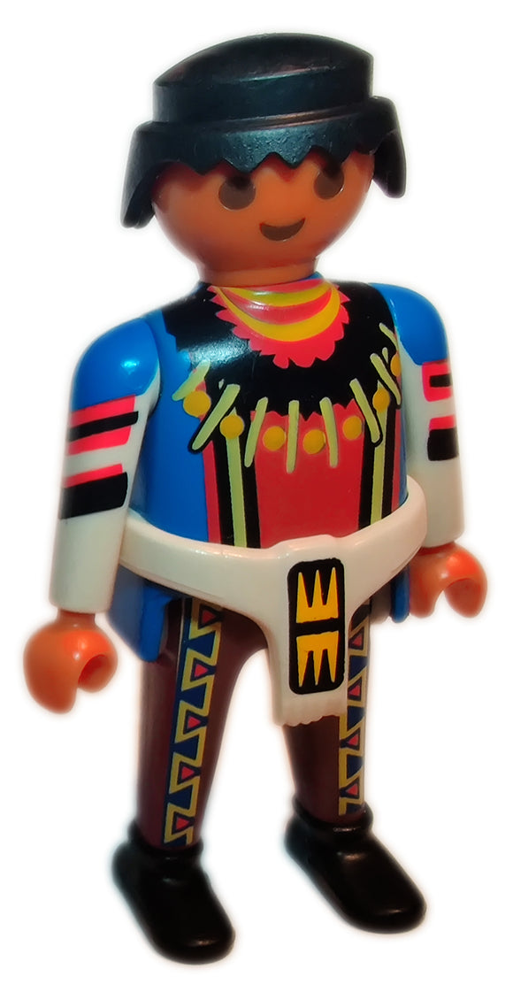 Indian With Buffalo - Far West Playmobil 3731