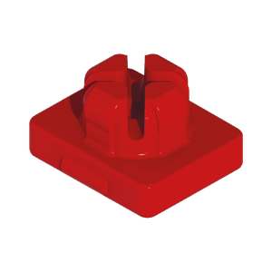 Playmobil 30 09 6900 System X plug X-PIN (SQUARE) RED