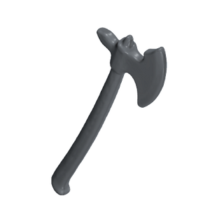 Playmobil 30 21 8372 dark metal Axe, large, long handle