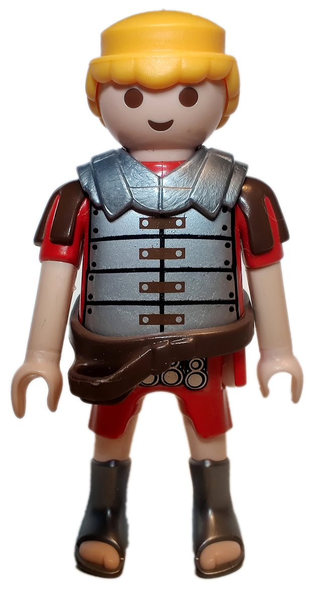 Playmobil 6490b Roman Soldier, blond, armoured collar, red uniform 649 ...