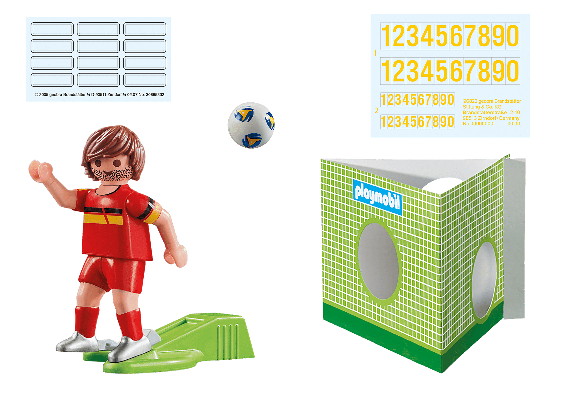 Playmobil 70483 Euro 2020 2021 Player Team Belgium Soccer Football Bel –  PlaymobilSpareParts